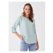 LC Waikiki Crew Neck Plain Long Sleeve Women's Blouse