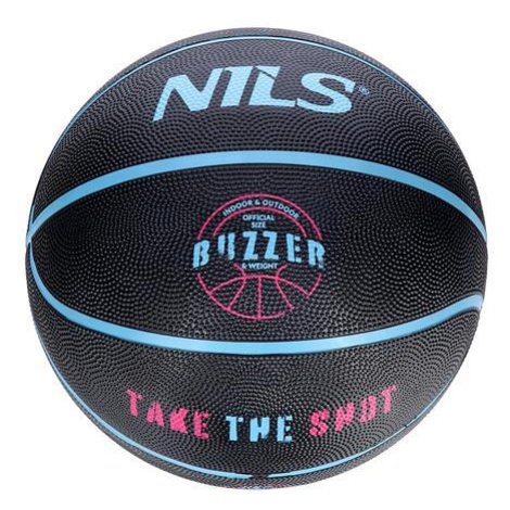 Basketbalový míč NILS NPK271 Buzzer 7 černý