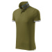 Malfini premium Collar up Pánska polokošeľa 256 avocado green