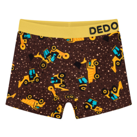 Dedoles unisex chlapčenské boxerky Stavebné stroje kids