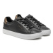 Calvin Klein Sneakersy Vulc Lace Up Saff Fox W/Met Bt HW0HW02104 Čierna