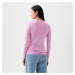 Top GAP Longsleeve Crewneck Modal Top Sugar Pink