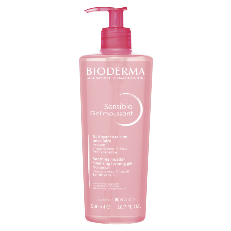 Bioderma Sensibio Gel moussant jemný upokojujúci odličovač pre citlivú pleť 500 ml