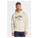 MIKINA GANT GRAPHIC HOODIE CREAM