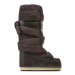 Dámske vysoké zimné topánky MOON BOOT Icon Mega Lace dark brown