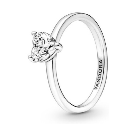 Pandora Nežný strieborný prsteň Timeless 191165C01 56 mm