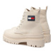 Tommy Jeans Outdoorová obuv Foxing Boot EN0EN01903 Béžová