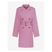 Trenčkoty a ľahké kabáty pre ženy Geox - ružová
