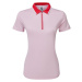 Footjoy Colour Block Lisle Pink/Red Polo košeľa