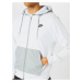 Nike Sportswear Tepláková bunda  svetlosivá / sivá