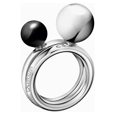 Calvin Klein Oceľový prsteň Bubbly KJ9RMR04030 52 mm