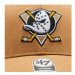 47 Brand Šiltovka NHL Anaheim Ducks '47 MVP SNAPBACK H-MVPSP25WBP-QLB Hnedá
