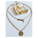 Necklace MARBLE gold Dstreet