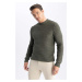 DEFACTO Standard Fit Crew Neck Sweater