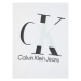 Calvin Klein Jeans Tričko Mono Logo IB0IB01641 Biela Regular Fit