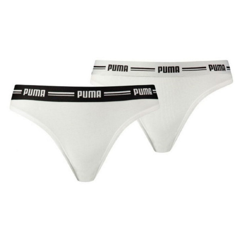 2PACK women's panties Brazilian Puma white