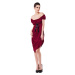 DKaren Plus Size Slip Anabel Crimson