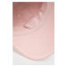 Bavlnená šiltovka Tommy Hilfiger ružová farba, s nášivkou