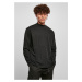 Heavy Boxes Mock Neck Long Sleeve Neck Black