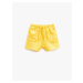 Koton Textured Shorts with Pockets and Tie Waist