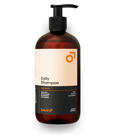 Prírodný šampón na vlasy pre denné použitie Beviro Daily Shampoo - 500 ml (BV317) + darček zadar