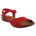 Interbios  INTER BIOS 4458 červené dámske sandále  Univerzálna športová obuv Červená