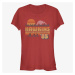 Queens Netflix Stranger Things - Hawkins Vintage Sunsnet Women's T-Shirt