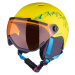 Laceto MOUNT Detská lyžiarska prilba, žltá, veľkosť