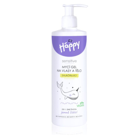 BELLA Baby Happy Sensitive umývací gél na telo a vlasy pre deti