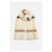 Trendyol Beige Soft Textured Plaid Scarf