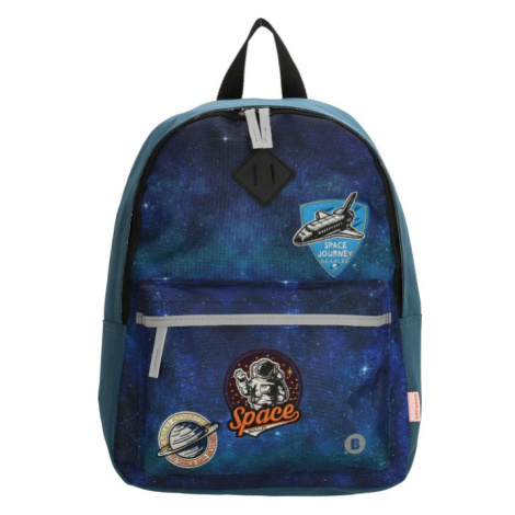 Beagles Modrý vodeodolný batoh do školy „Space“ 12L