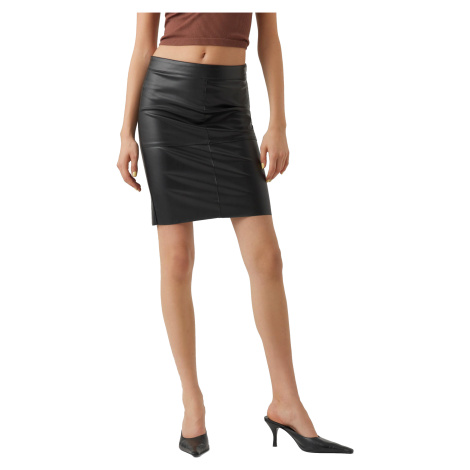 Vero Moda Dámska sukňa VMOLYMPIA Slim Fit 10274454 Black XL