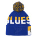 St. Louis Blues detská zimná čiapka Faceoff Jacquard Knit