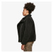 Bunda Urban Classics Ladies Sherpa Biker Jacket Black