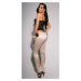 Sexy KouCla Partytrousers with sequin white 42