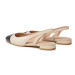 Stuart Weitzman Sandále Sleek Slingback SC667 Écru