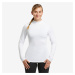 Dámske lyžiarske spodné tričko BL500 biele