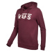 Vans WM DROP V LOGO HOODIE Dámska mikina, vínová, veľkosť