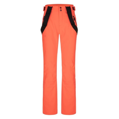 Loap LUPDELA Dámske softshellové nohavice, oranžová, veľkosť