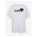 Tričko Prt Love Logo T-Shirt Calvin Klein Jeans