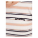 BDG Urban Outfitters Top BDG STRIPED BABY 76471473 Écru Slim Fit