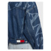 Tommy Jeans Džínsová bunda Wide Sleeve DW0DW14833 Tmavomodrá Oversize