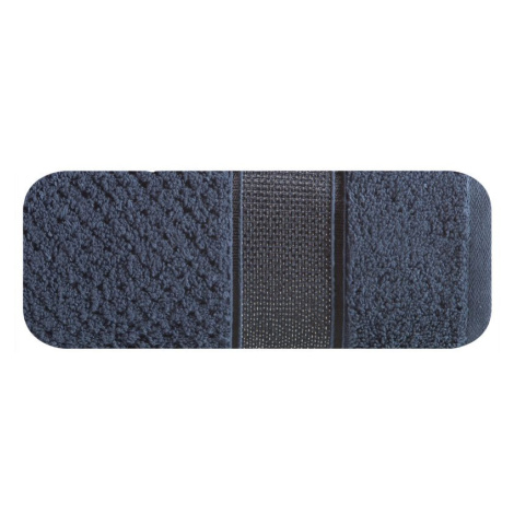 Eurofirany Unisex's Towel 367700 Navy Blue