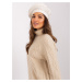 Dámska baretka 231605.24P ecru - Wool Fashion Italia one size