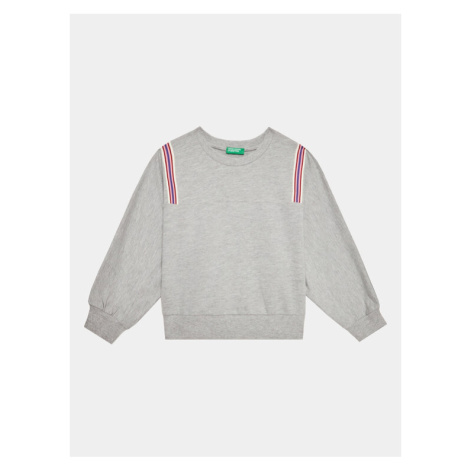 Dievčenské mikiny cez hlavu United Colors of Benetton