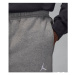 Pánske zateplené tepláky NIKE M JORDAN BROOKLYN FLC PANT-091 CARBON HEATHER WHITE