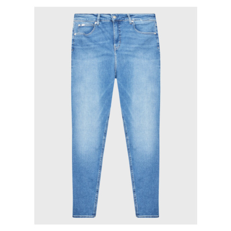 Calvin Klein Jeans Džínsy J20J220883 Modrá Skinny Fit