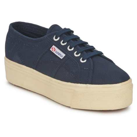 Superga  2790 LINEA UP AND  Nízke tenisky Modrá