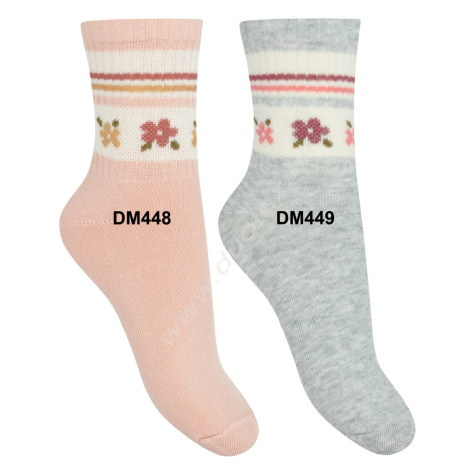 STEVEN Detské ponožky Steven-014D-448 DM449-sv.sivá