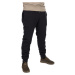 Fox tepláky collection sherpa jogger black/orange